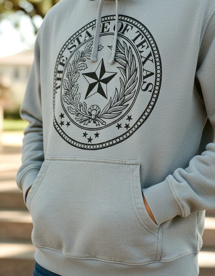 Texas Hoodie Lifestyle Male
