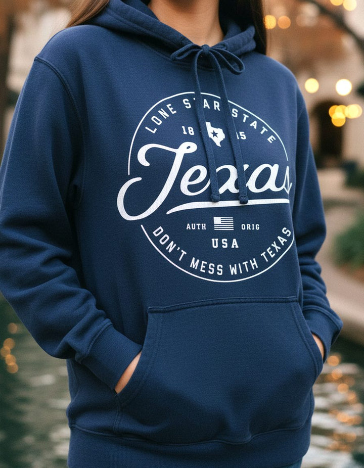 Texas Hoodie Lifestyle Female