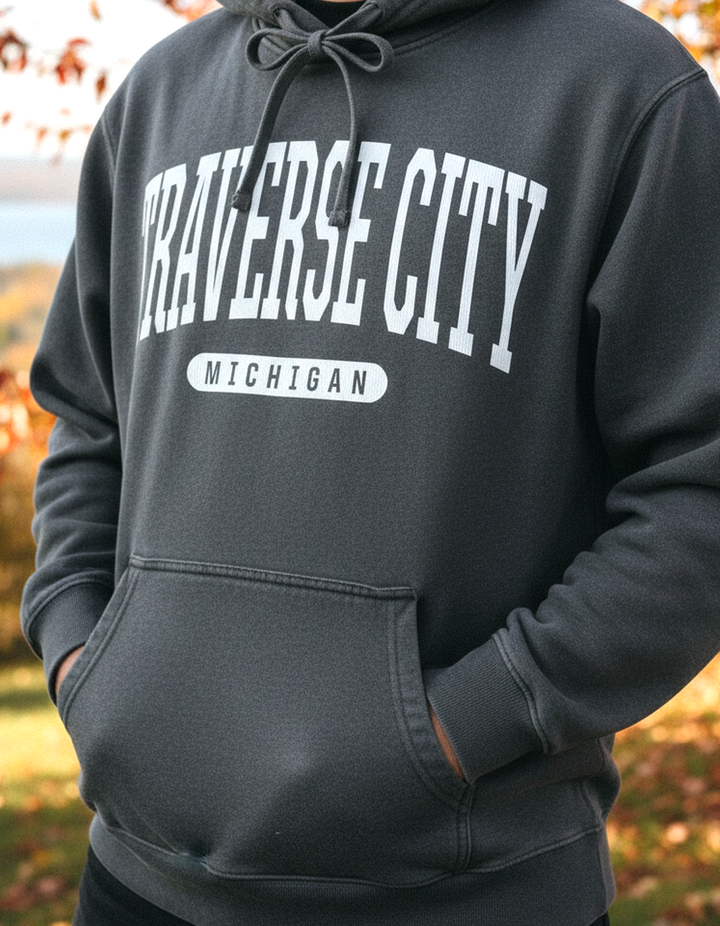 Traverse City Hoodie Lifestyle