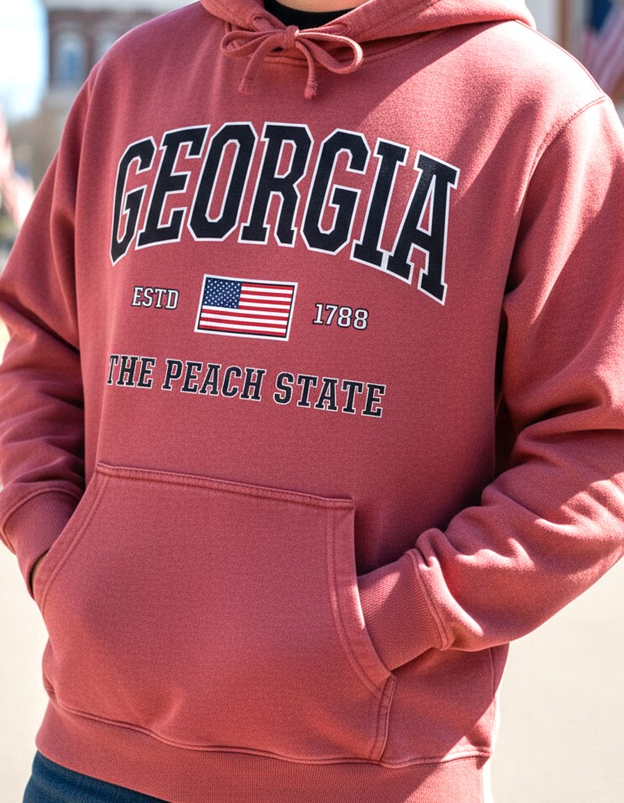 Georgia Hoodie Lifestyle Male