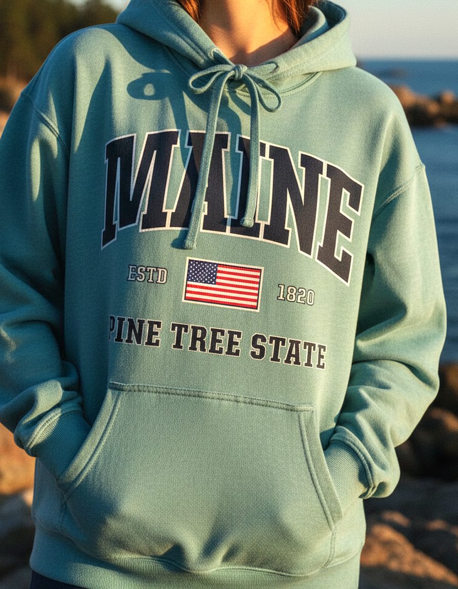 Portland Hoodie Lifestyle Female