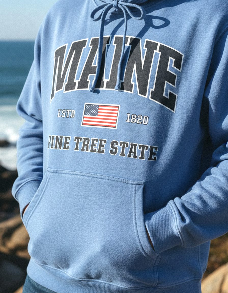 Portland Hoodie Lifestyle Male