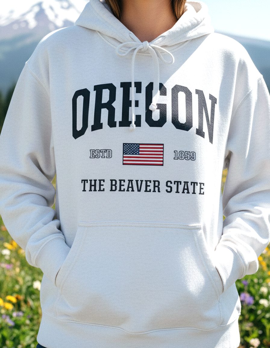 Oregon Hoodie Lifestyle Female