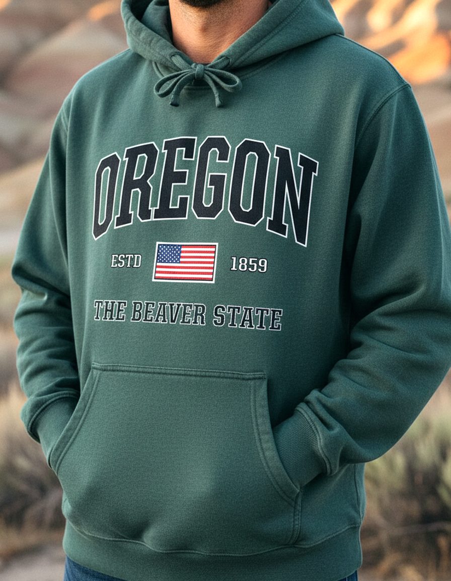 Oregon Hoodie Lifestyle Male