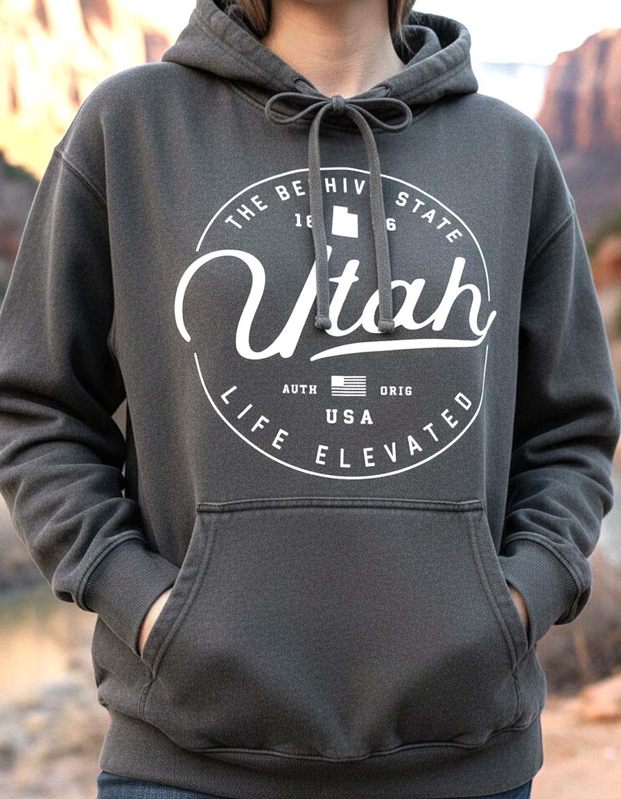 Utah Hoodie Lifestyle Female