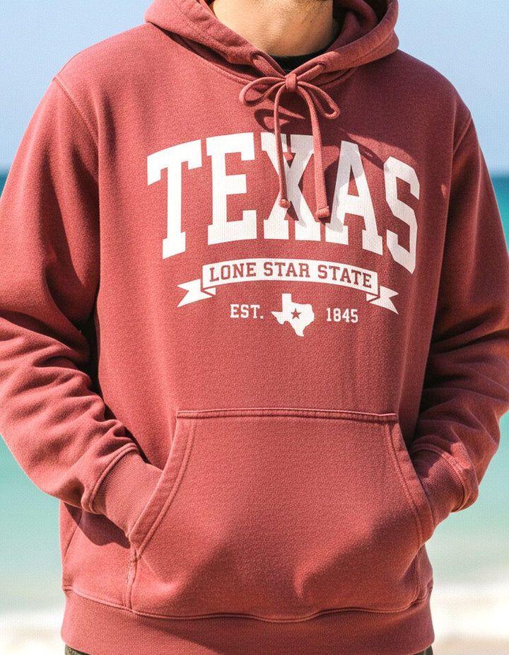 Texas Hoodie Lifestyle Male