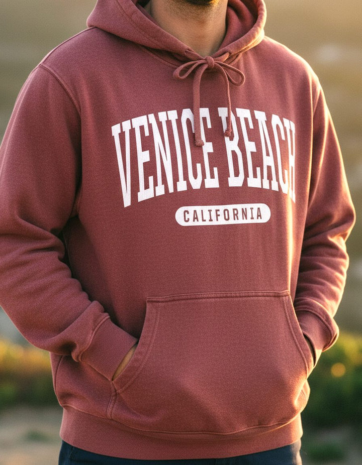 Venice Beach Hoodie Lifestyle Male