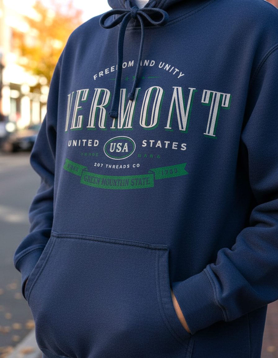 Vermont Hoodie Lifestyle Male