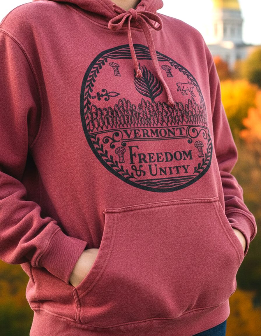 Vermont Hoodie Lifestyle Female