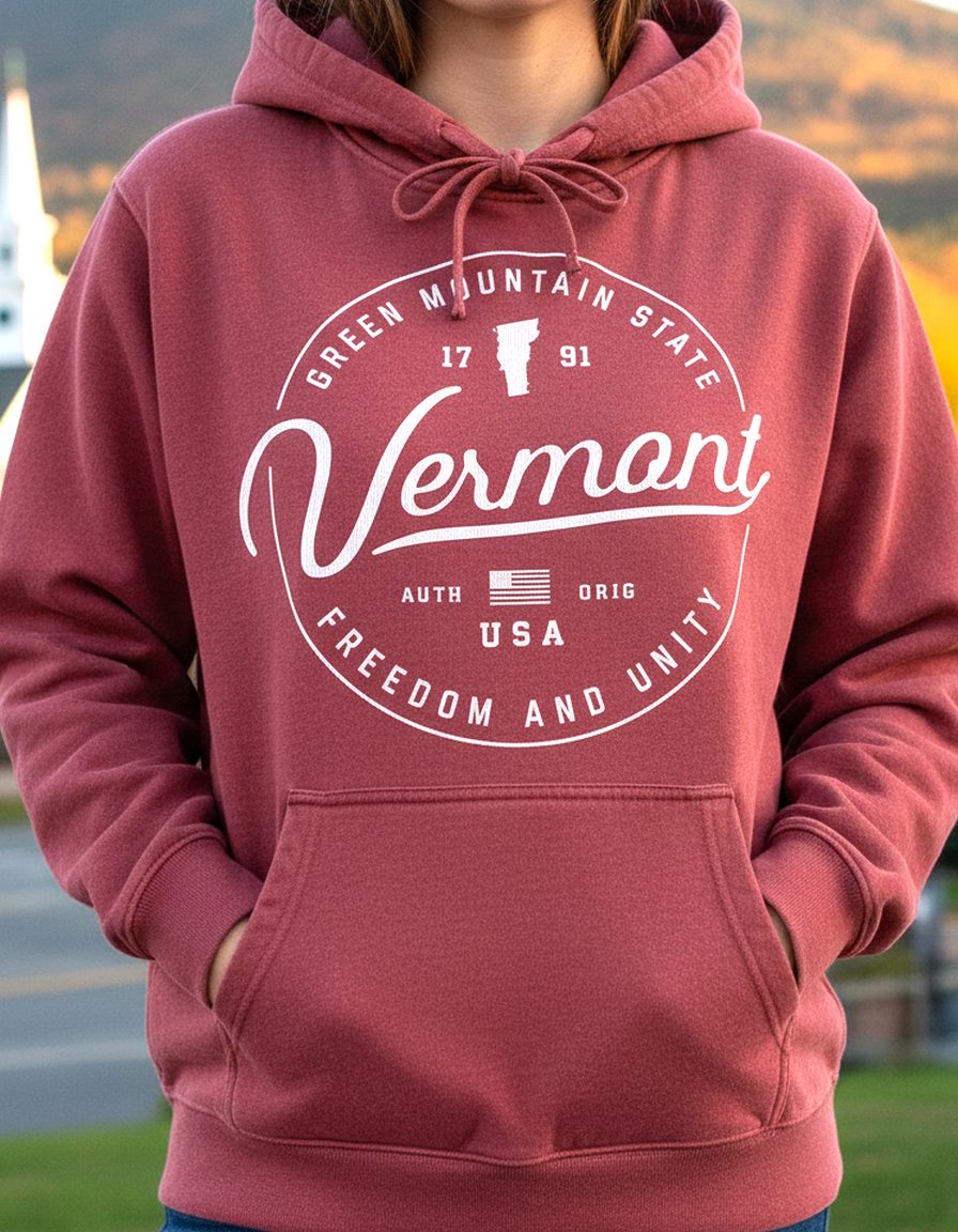 Vermont Hoodie Lifestyle Female