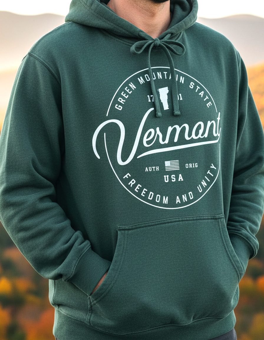 Vermont Hoodie Lifestyle Male