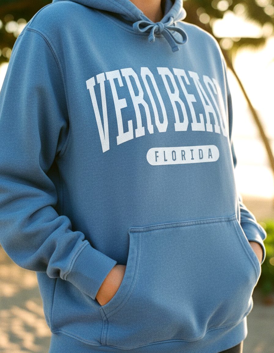 Vero Beach Hoodie Lifestyle Female