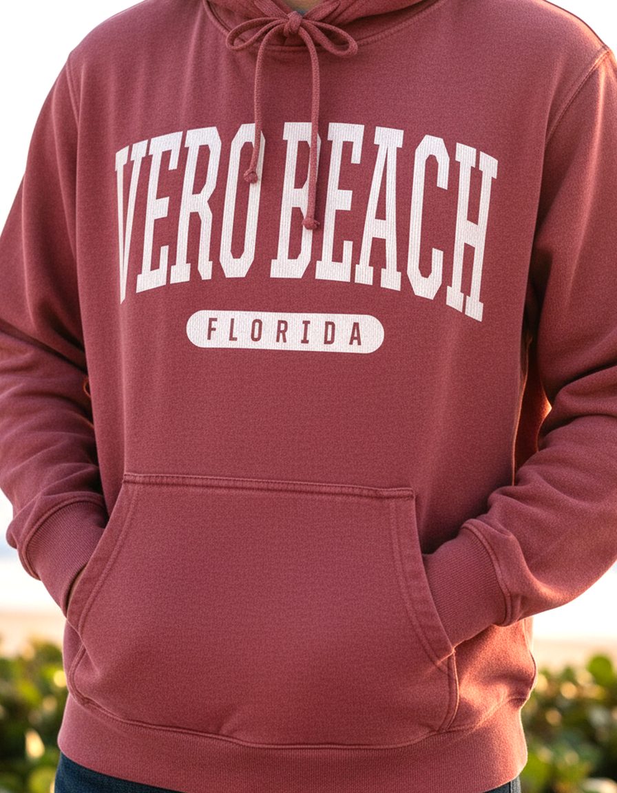 Vero Beach Hoodie Lifestyle Male