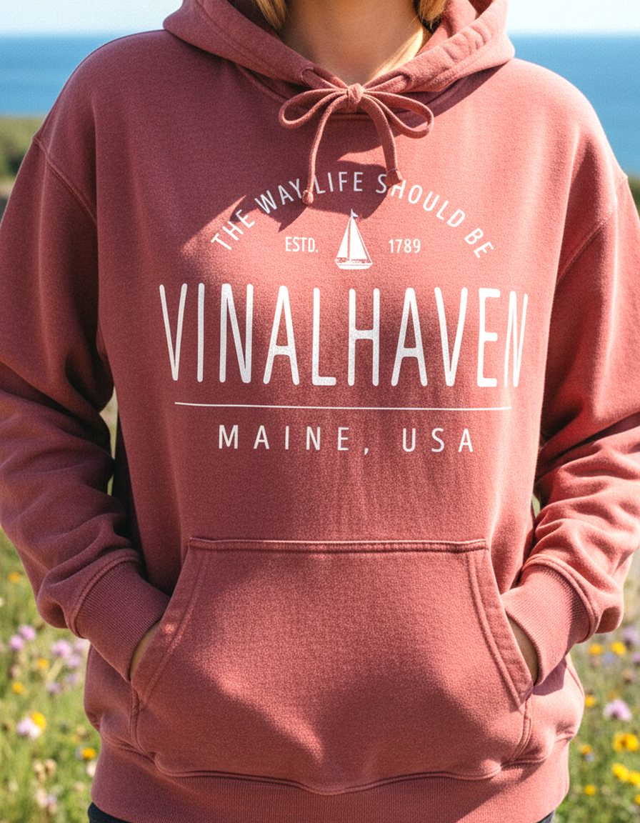 Vinalhaven Hoodie Lifestyle Female