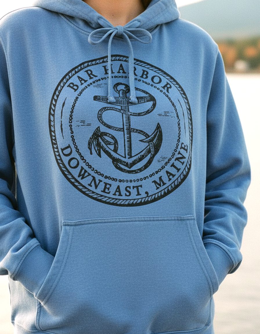 Bar Harbor Hoodie Lifestyle Female