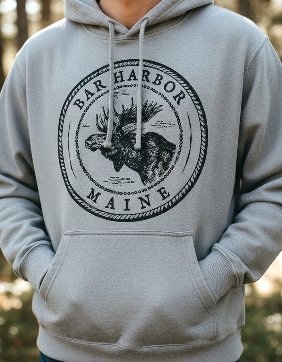Bar Harbor Hoodie Lifestyle Male