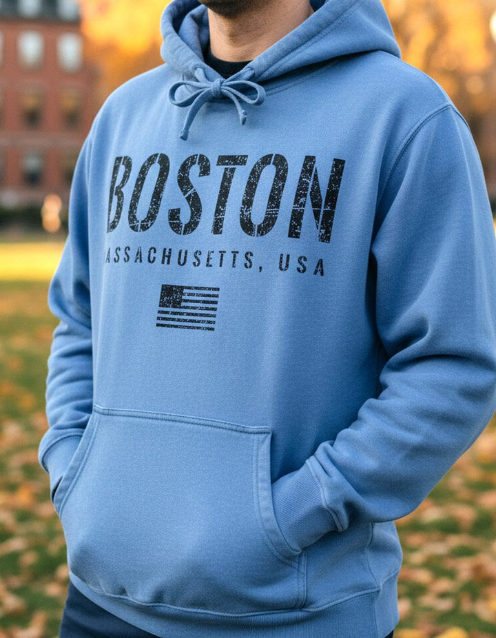 Boston Hoodie Lifestyle Male