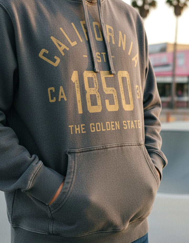 California Hoodie Lifestyle Male