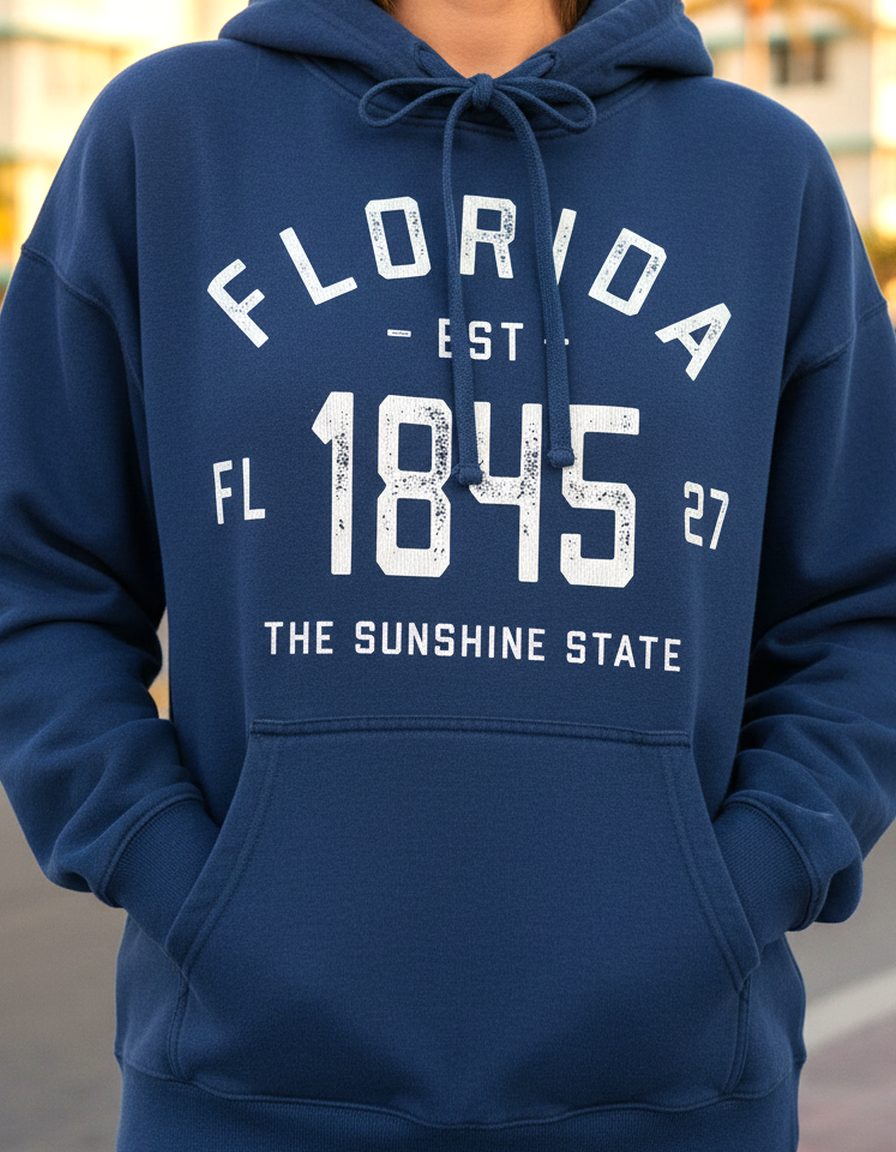 Florida Hoodie Lifestyle Female