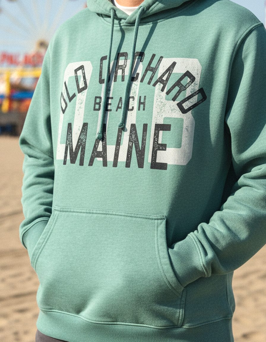 Old Orchard Beach Hoodie Lifestyle Male