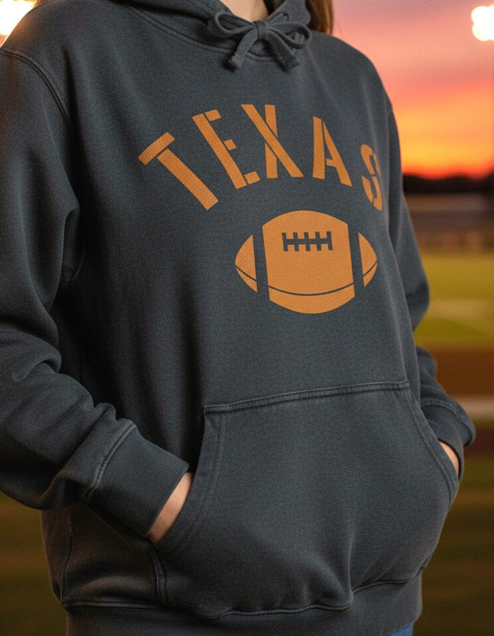 Texas Hoodie Lifestyle Female