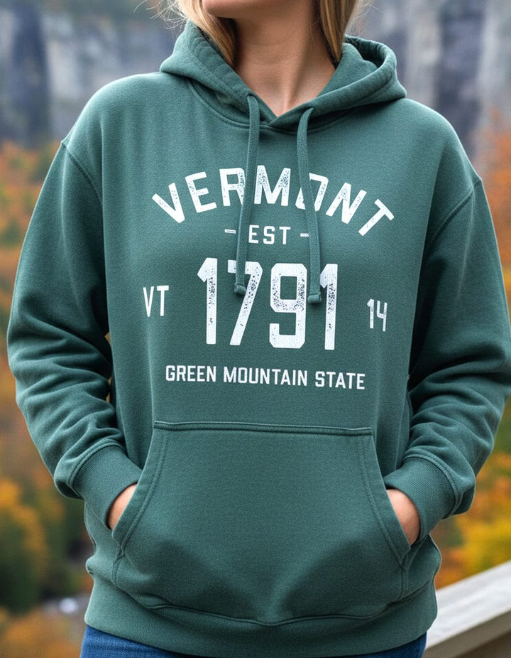 Vermont Hoodie Lifestyle Female