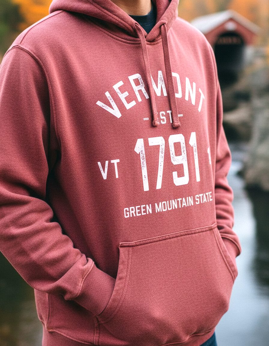 Vermont Hoodie Lifestyle Male