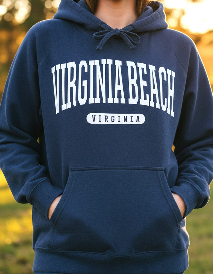 Virginia Beach Hoodie Lifestyle Female