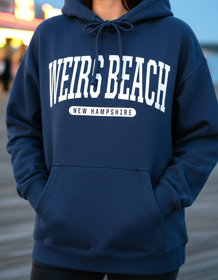 Weirs Beach Hoodie Lifestyle Female
