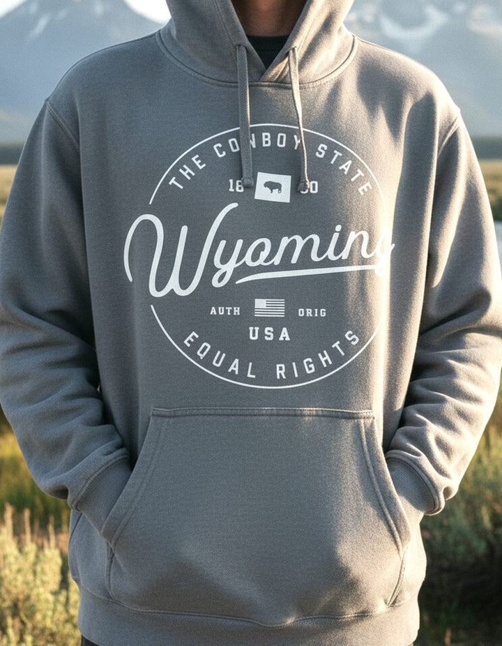 Wyoming Hoodie Lifestyle Male