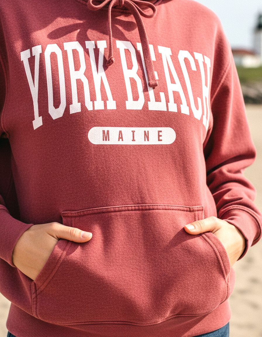 York Beach Hoodie Lifestyle Female