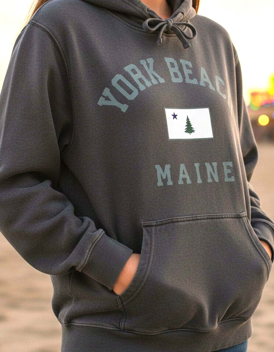 York Beach Hoodie Lifestyle Female
