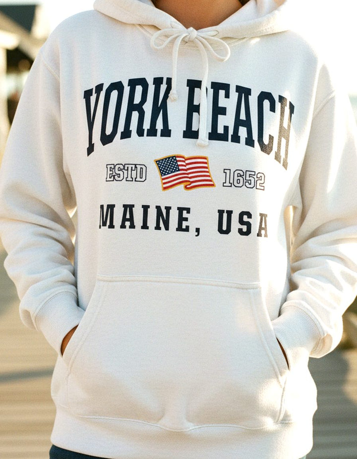 York Beach Hoodie Lifestyle Female