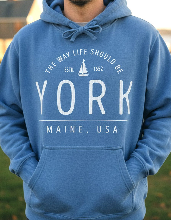 York Hoodie Lifestyle Male