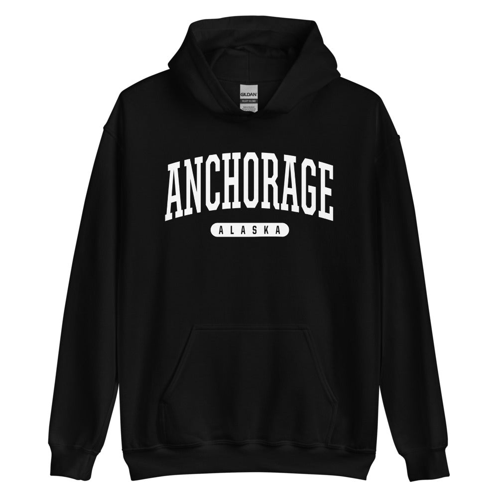 Anchorage Hoodie - Anchorage AK Alaska Hooded Sweatshirt