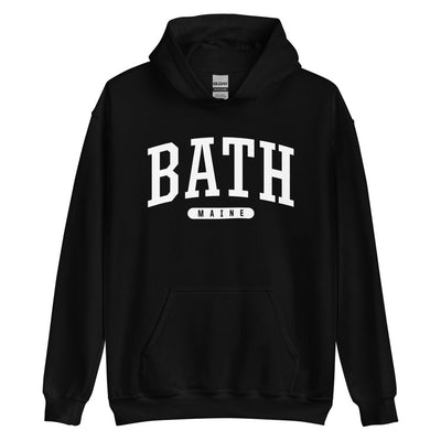 Bath Hoodie - Bath ME Maine Hooded Sweatshirt