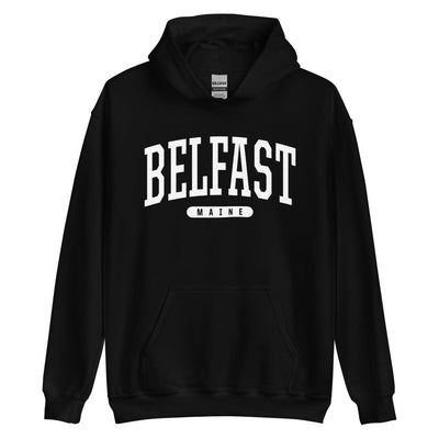 Belfast Hoodie - Belfast ME Maine Hooded Sweatshirt