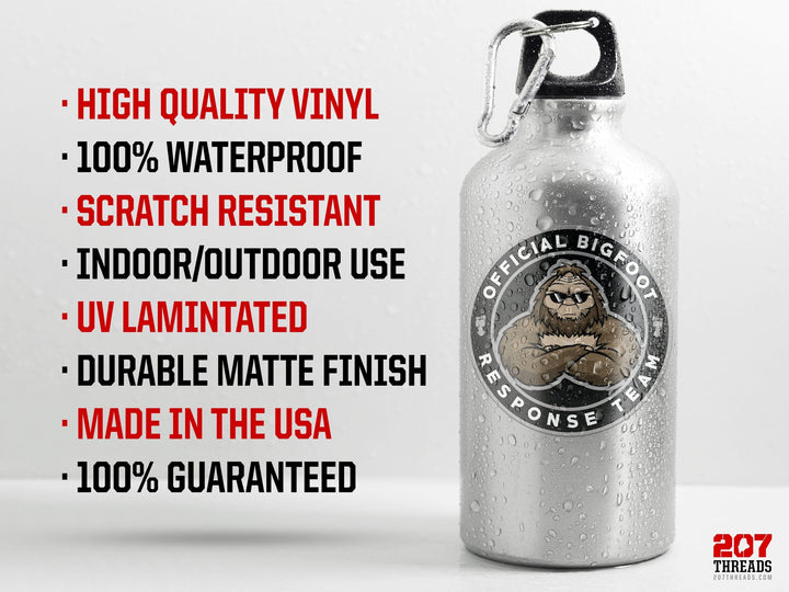Bigfoot Response Team Sticker - Bigfoot Response Vehicle Decal