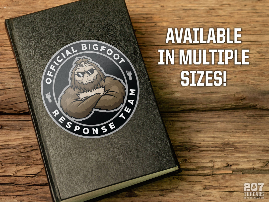 Bigfoot Response Team Sticker - Bigfoot Response Vehicle Decal