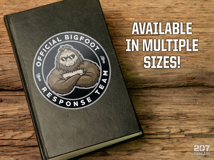 Bigfoot Response Team Sticker - Bigfoot Response Vehicle Decal
