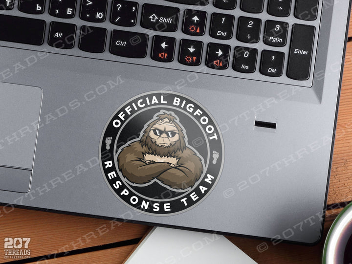 Bigfoot Response Team Sticker - Bigfoot Response Vehicle Decal