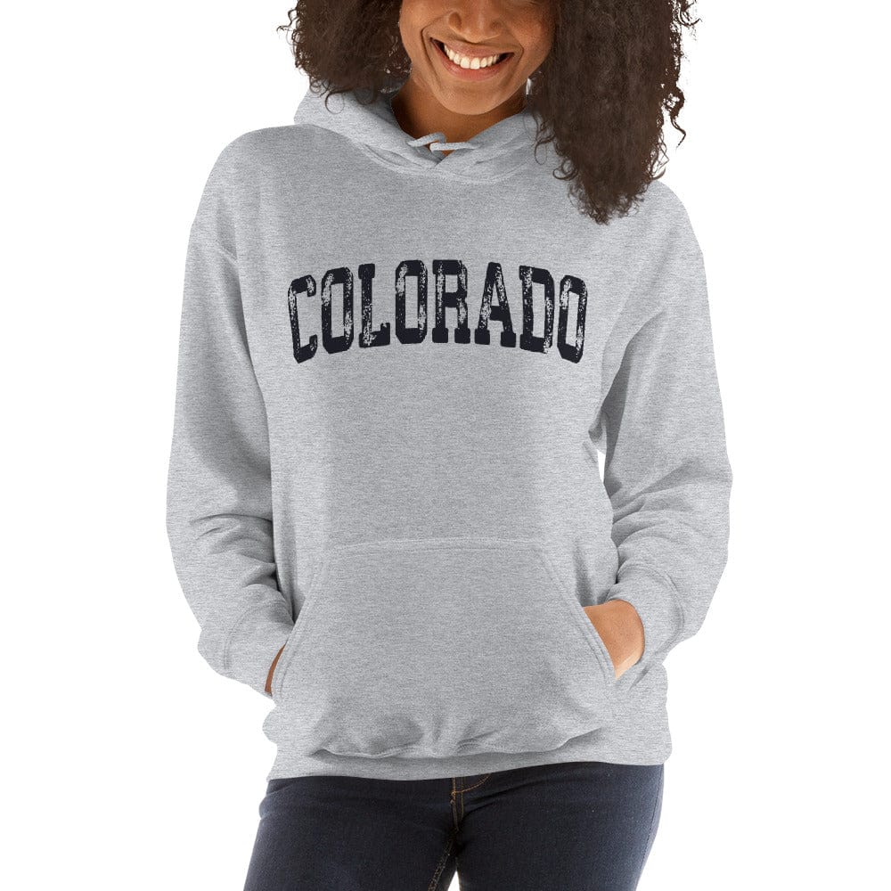 Classic Colorado Hoodie Vintage College Sweatshirt University Style 207 Threads
