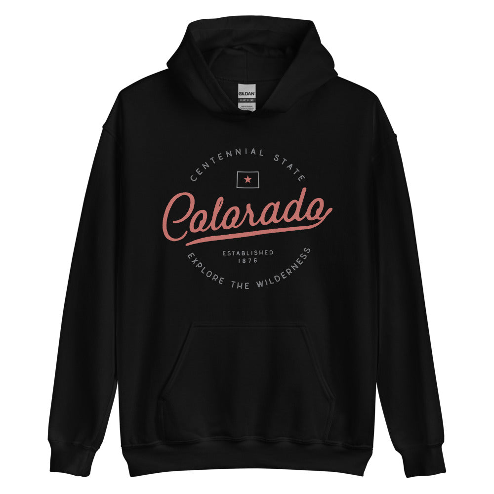 Colorado Hoodie - Travel Vacation Design Hooded Sweatshirt