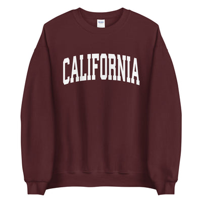 Comfy Cozy California College Sweatshirt, CA University Style Crew Neck