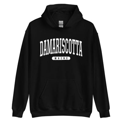 Damariscotta Hoodie - Damariscotta ME Maine Hooded Sweatshirt