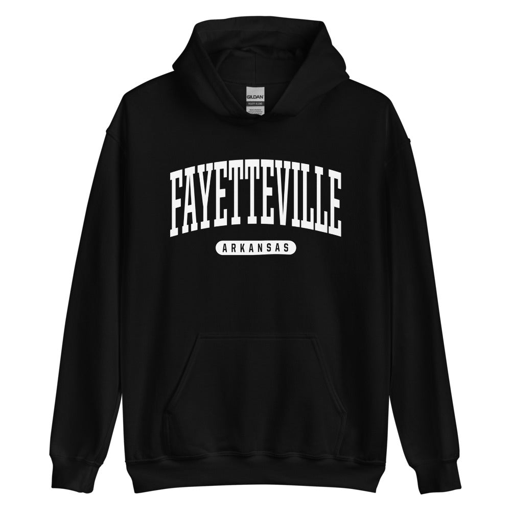 Fayetteville Hoodie - Fayetteville AR Arkansas Hooded Sweatshirt