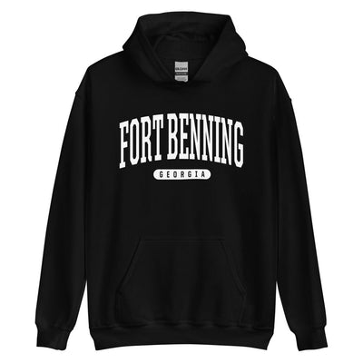 Fort Benning Hoodie - Fort Benning GA Georgia Hooded Sweatshirt