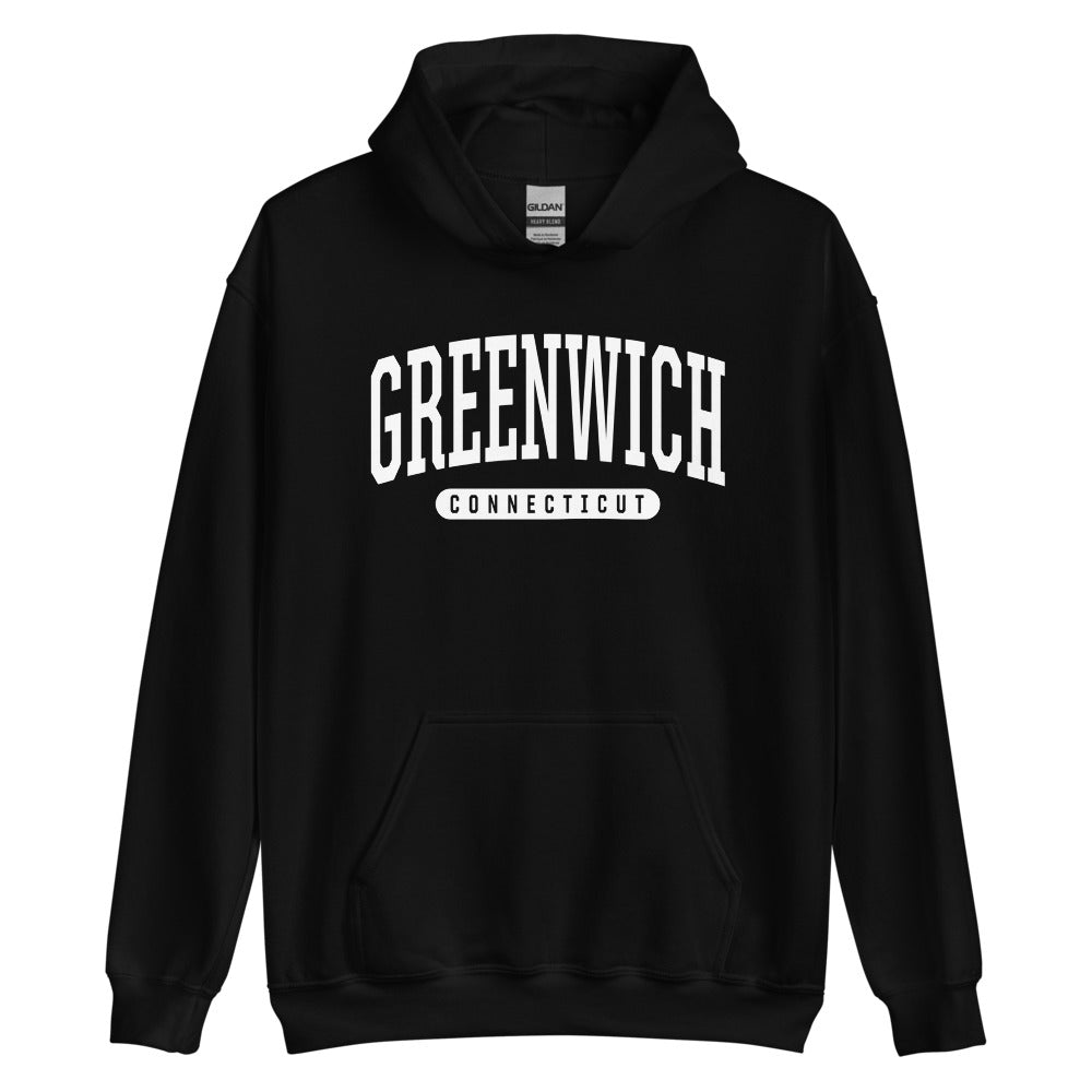 Greenwich Hoodie - Greenwich CT Connecticut Hooded Sweatshirt
