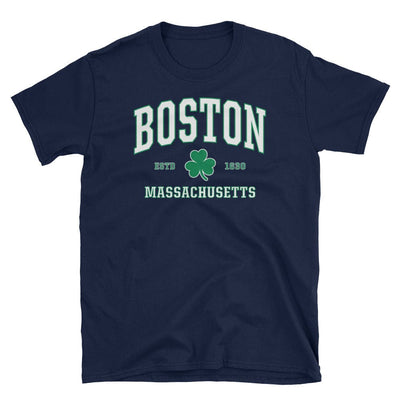 Irish Boston T-Shirt - Boston Massachusetts Shirt - Unisex Tee - 207 Threads