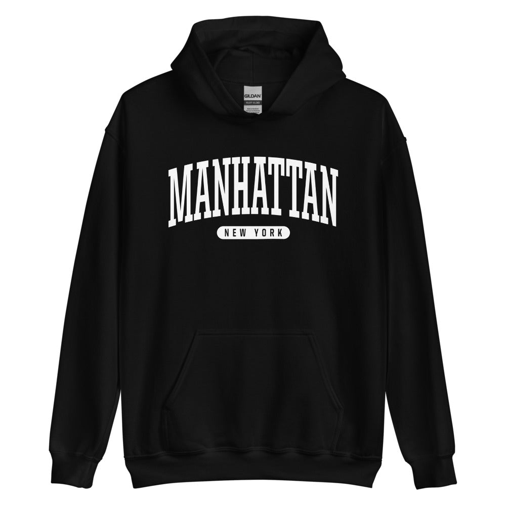 Manhattan Hoodie - Manhattan NY New York Hooded Sweatshirt